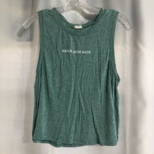 Garage “Never Look Back” tank